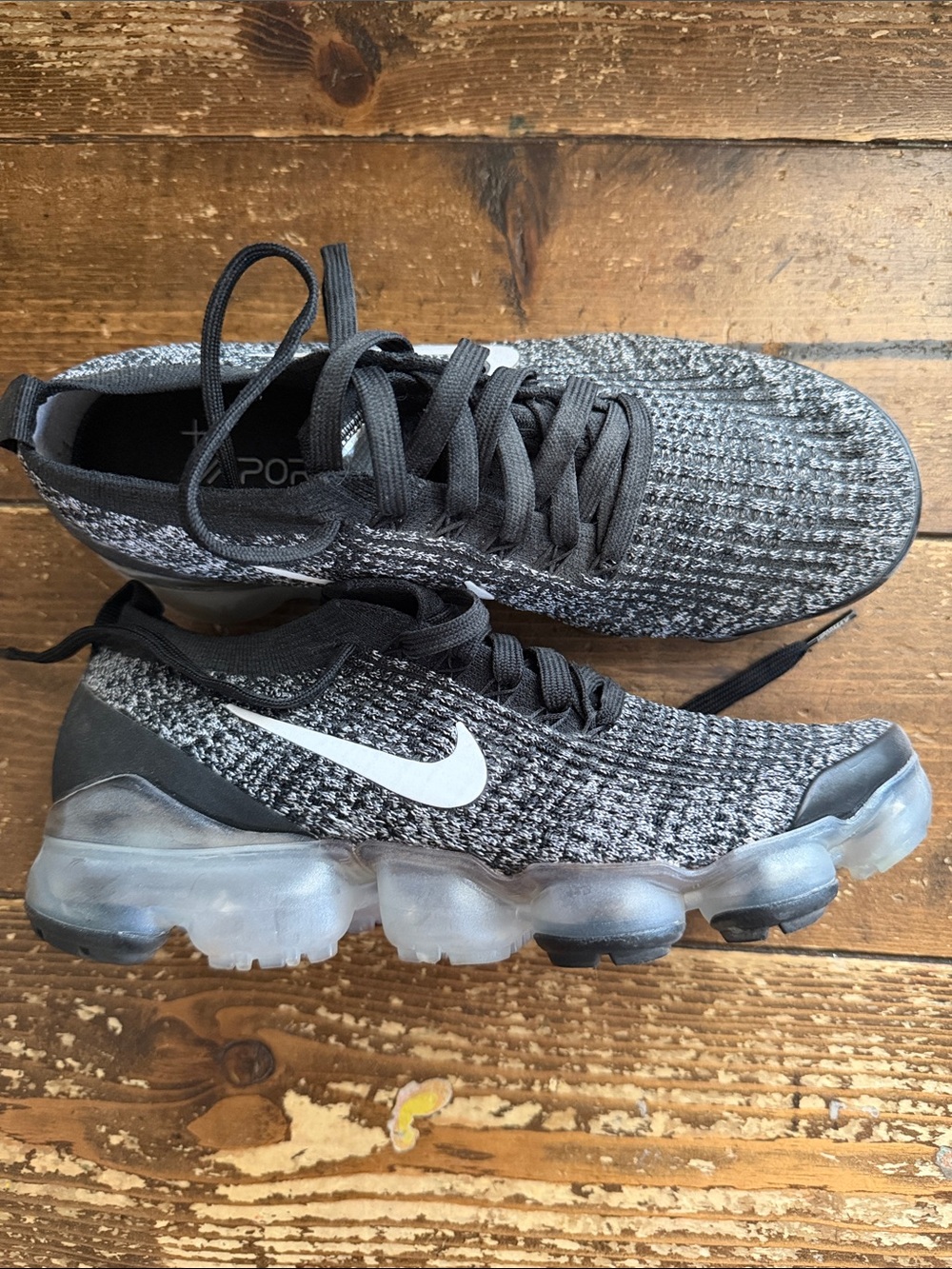 Nike Air VaporMax Flyknit 3 NBY ‘Oreo’ Mens Running Shoes AJ6900-002